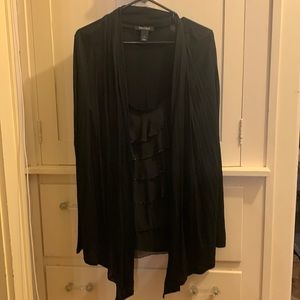 White House Black Market Black Top Size Large